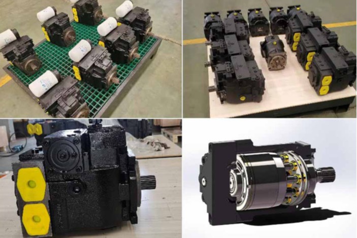 Agricultural machinery hydraulic pump system