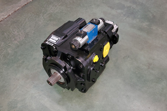 Agricultural machinery hydraulic pump system