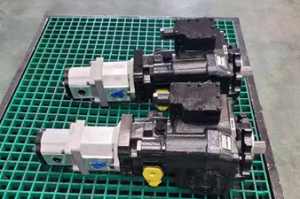 Agricultural machinery hydraulic pump system