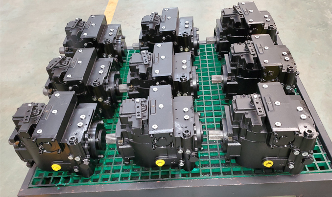 Concrete mixer hydraulic pump 