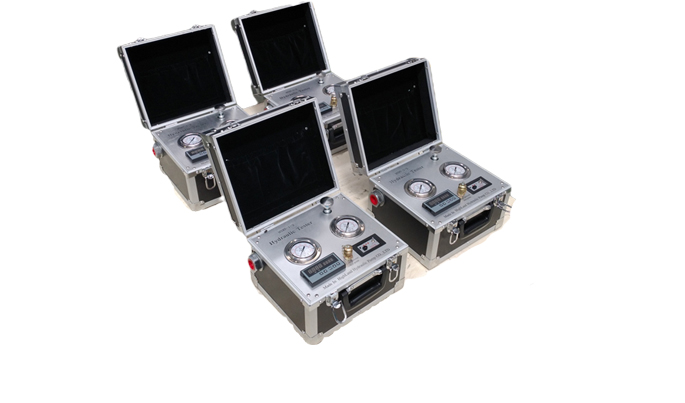 Excavator hydraulic tester
