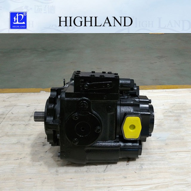 Hydraulic transmission piston pump