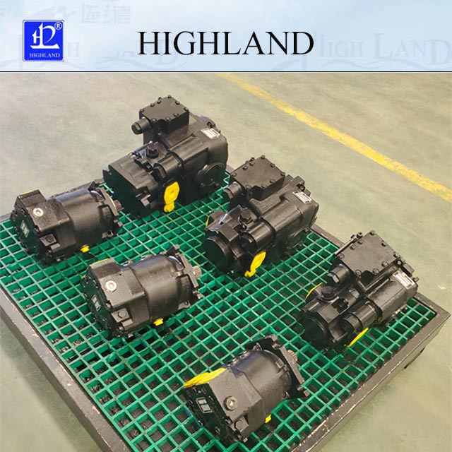 Agricultural machinery hydraulic pump system