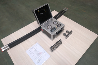 Hydraulic test equipment
