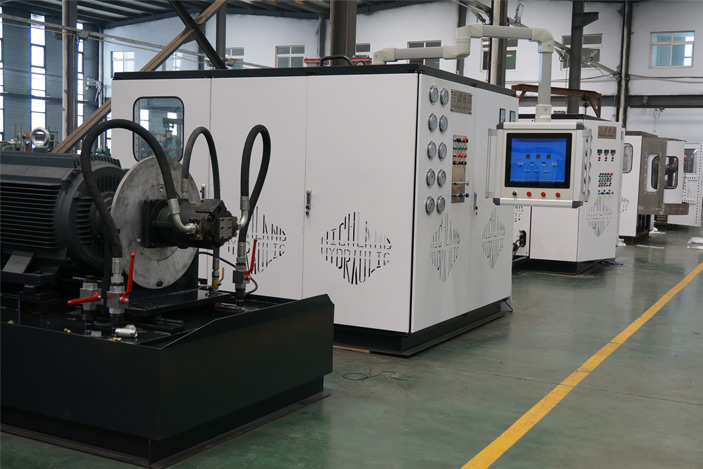 high pressure hydraulic test bench