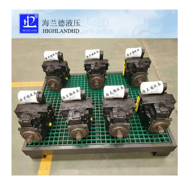 High pressure piston pump system