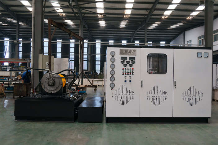 hydraulic test stand