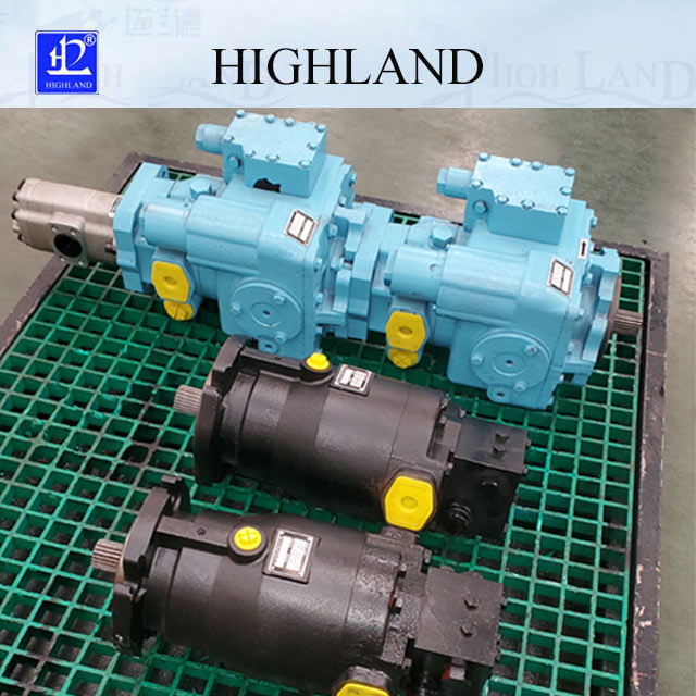 Hydraulic axial displacement pump system