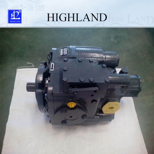 Transport mixer piston pump