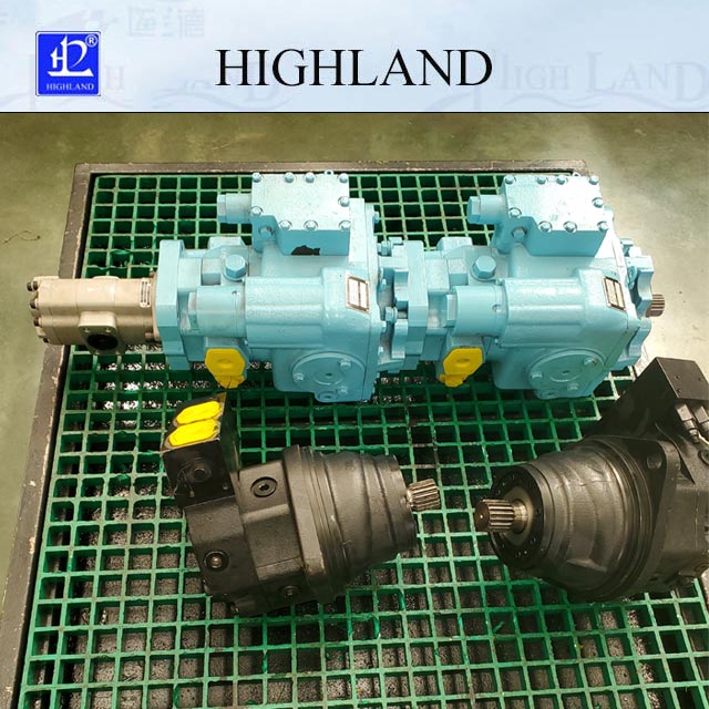 Combine harvester Hydrostatic transmission higher efficiency