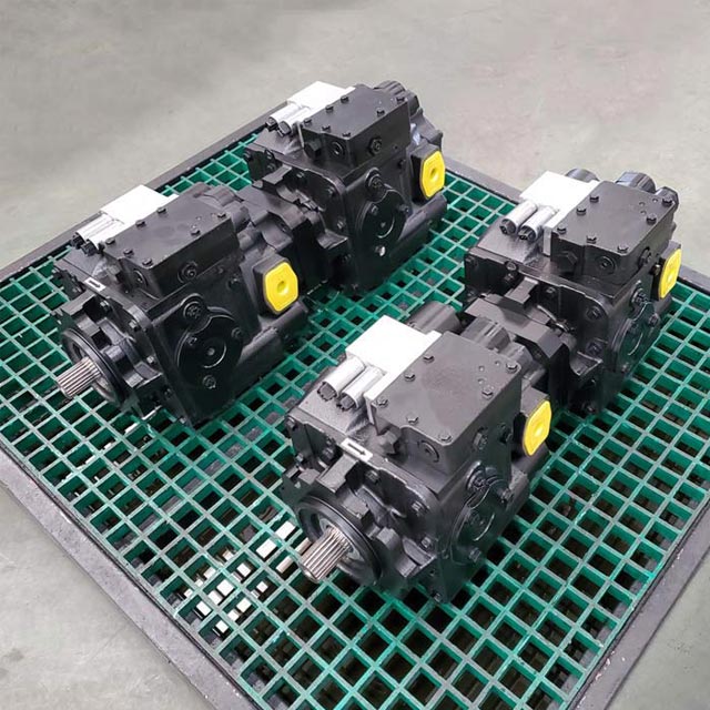 Green edamame harvester Hydraulic Motor Pump System Small footprint