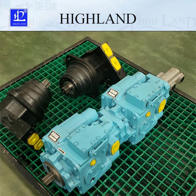 Drying machinery Hydraulic Motor Pump System Simple layout