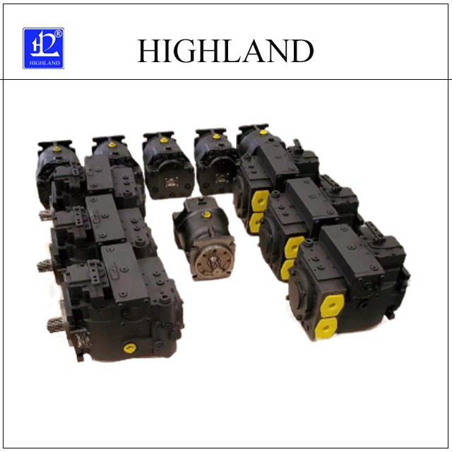 Mixer truck piston pump