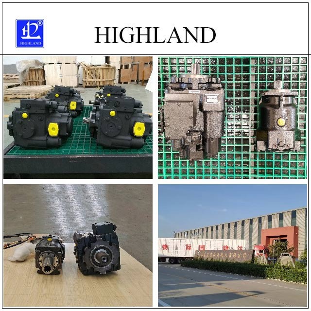 Harvester hydraulic ram pump