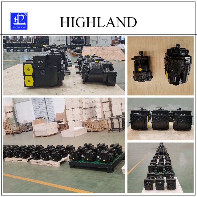 Construction machine ram pump