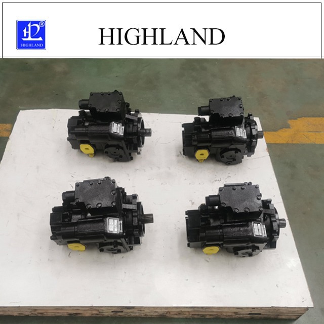 Rice harvester hydraulic pump