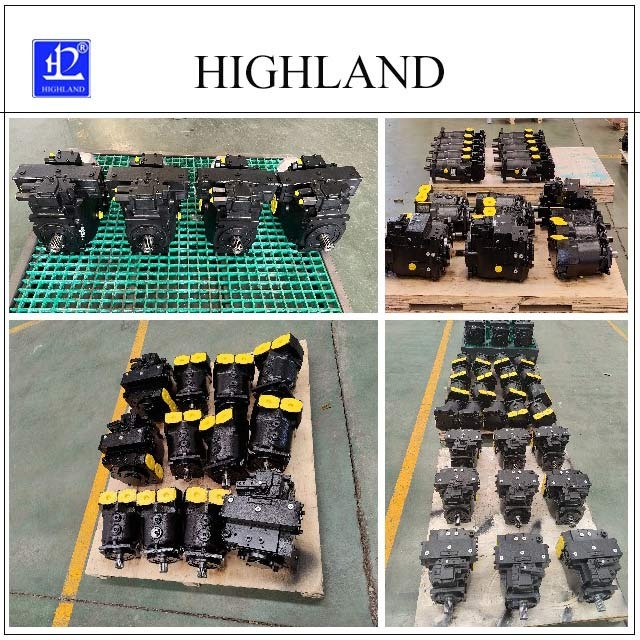 Construction machine piston pump