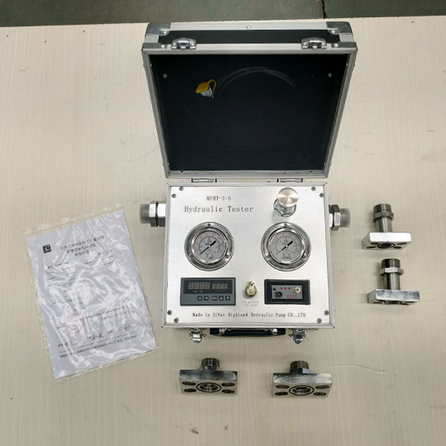 data display hydraulic tester 
