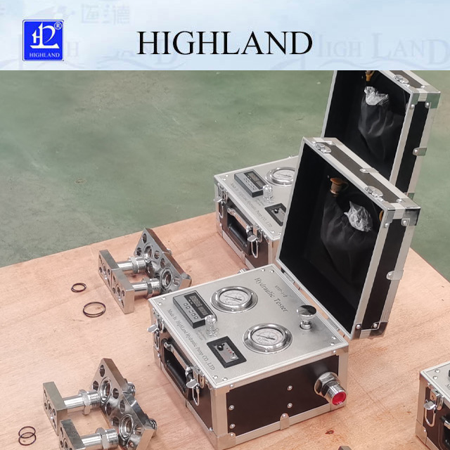 rotary drilling rig MYHT-1-4 portable hydraulic tester