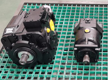 Tractor manually controlled hydraulic oil pump