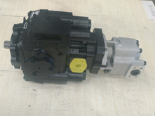 Agricultural machinery hydraulic pump system