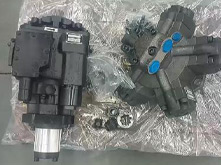 Combine Harvester Hydraulic Motor Pump System Small Footprint