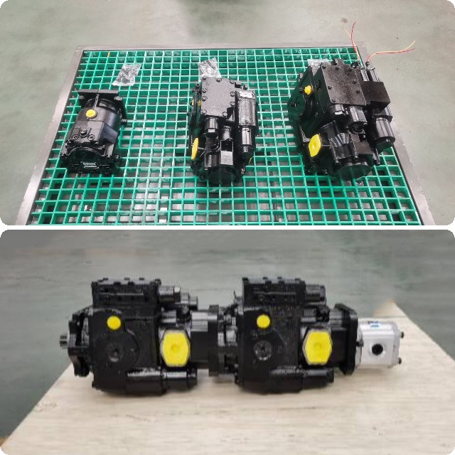 Custom Agricultural Machinery Hydraulic Drive System PV23 MF22
