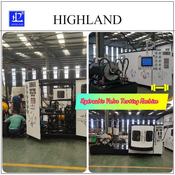 rotary drilling rig hydraulic test bench