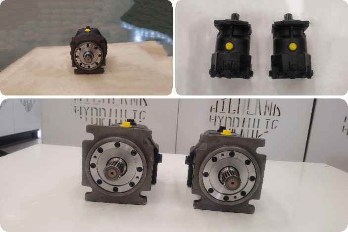 Harvester hydraulic motor