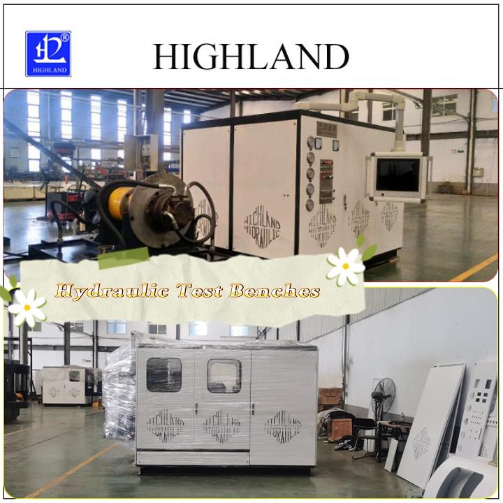 modular layout hydraulic pump test benc