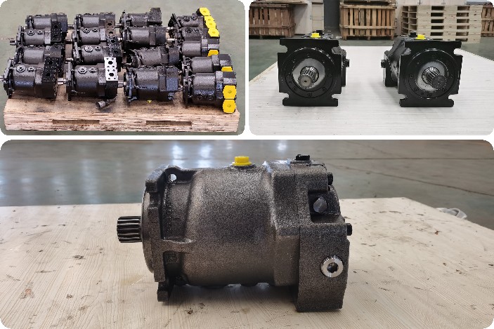 Harvester hydraulic motor