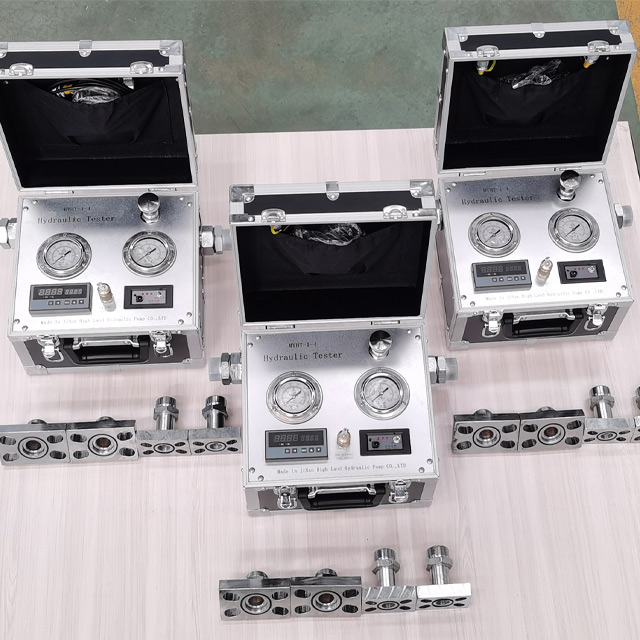 underground scraper hydraulic tester