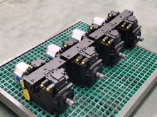 Highland Harvester hydraulic pump system