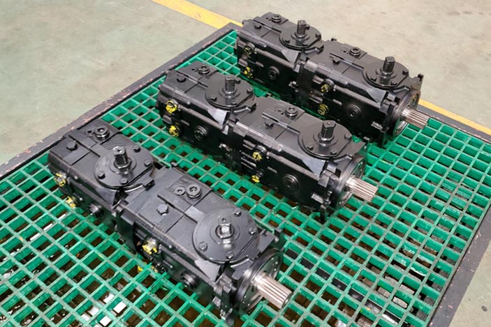 Material Handling Equipment Hydraulic Wheel Drive System