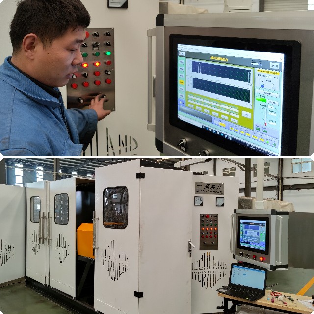 YST380 hydraulic pump test bench