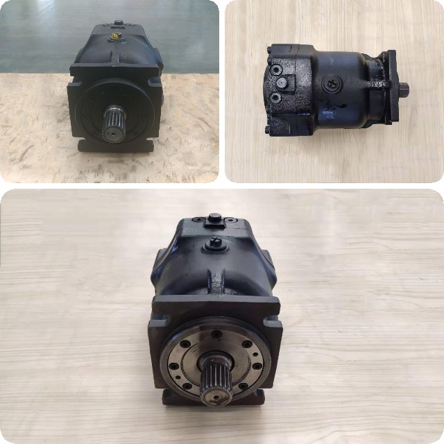 Cement mixer truck plunger motor