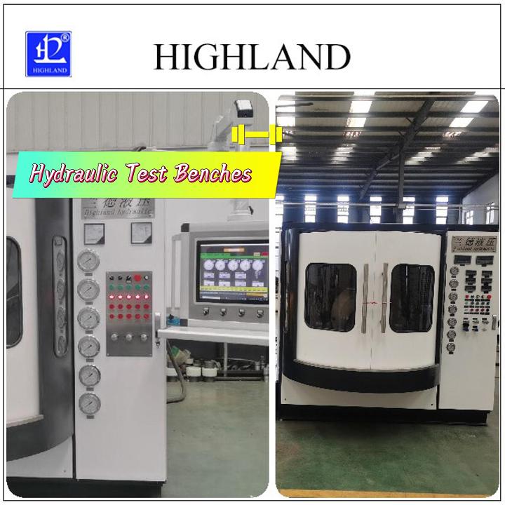 modular layout hydraulic pump test benc
