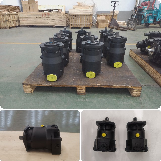 Heavy duty hydraulic motor for cement mixer truck
