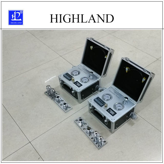 harvester data display portable hydraulic tester