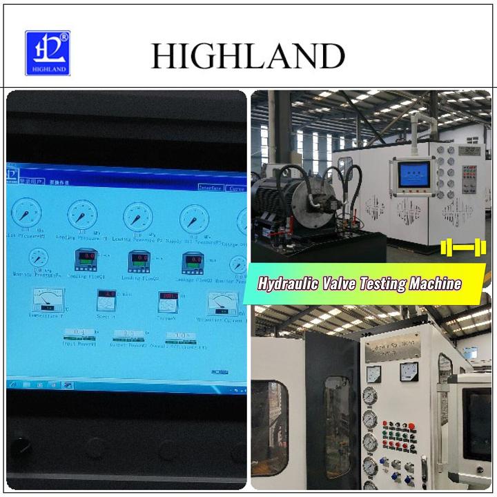 hydraulic valve test bench