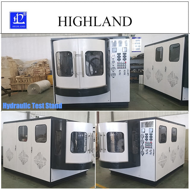 modular layout hydraulic pump test benc