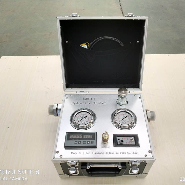 rotary drilling rig hydraulic tester