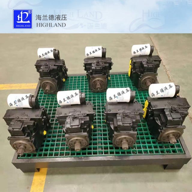 Hydraulic Piston Pumps black High Pressure 