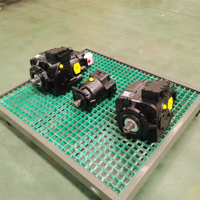 Hydrostatically Driven Hydraulic Piston Pump