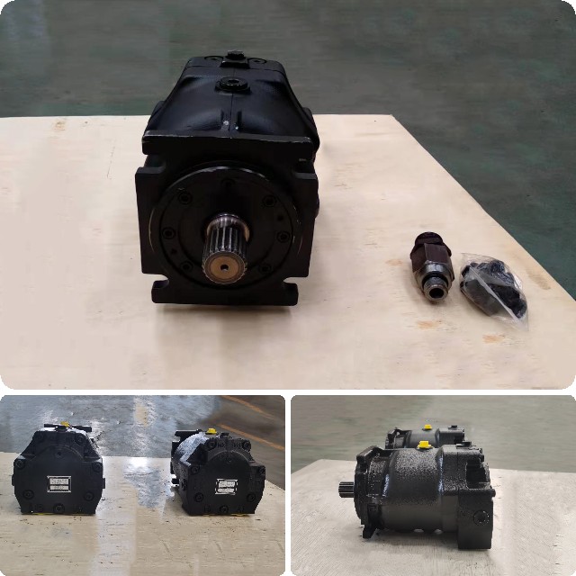 Harvester plunger motor