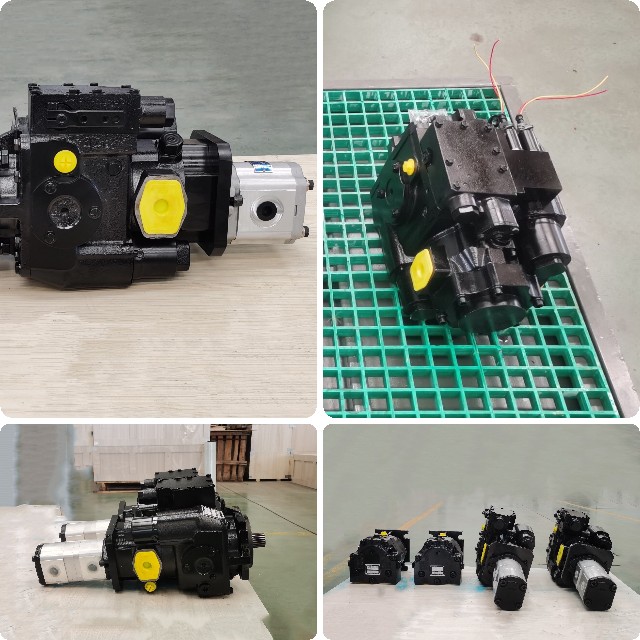 Combine harvester heavy duty hydraulic motor