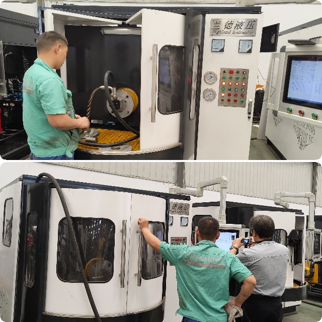 customized hydraulic pump test bench
