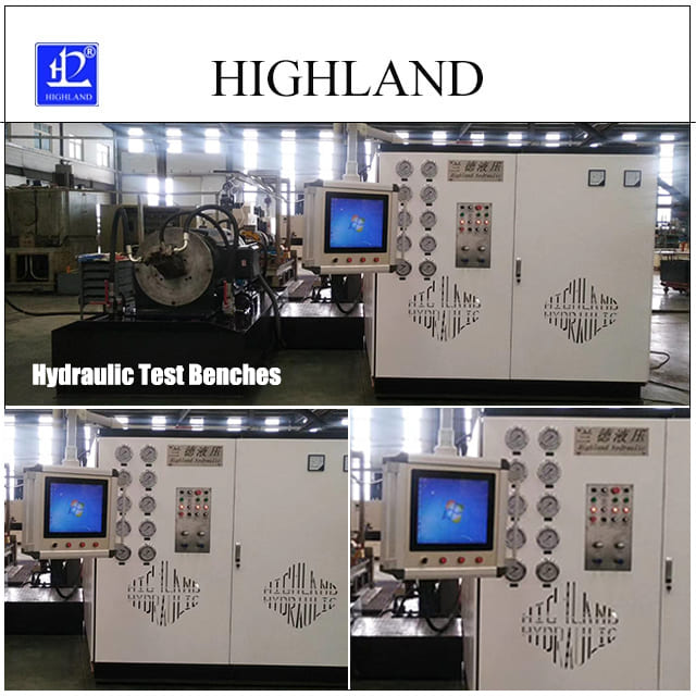 YST380 modular layout hydraulic pump test bench