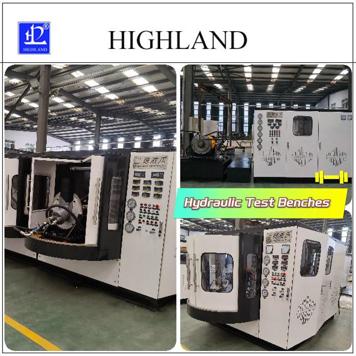 Non-standard hydraulic motor test bench for excavator 