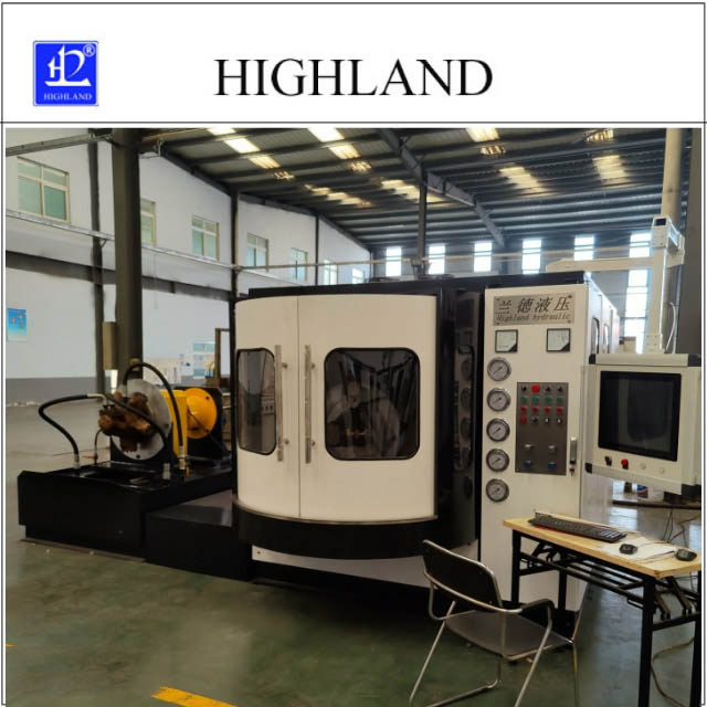 Simple operation hydraulic pump motor test bench